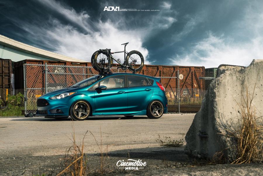 Ford Fiesta ST by CinemotiveMedia on ADV.1 Wheels (ADV5TS) '2015